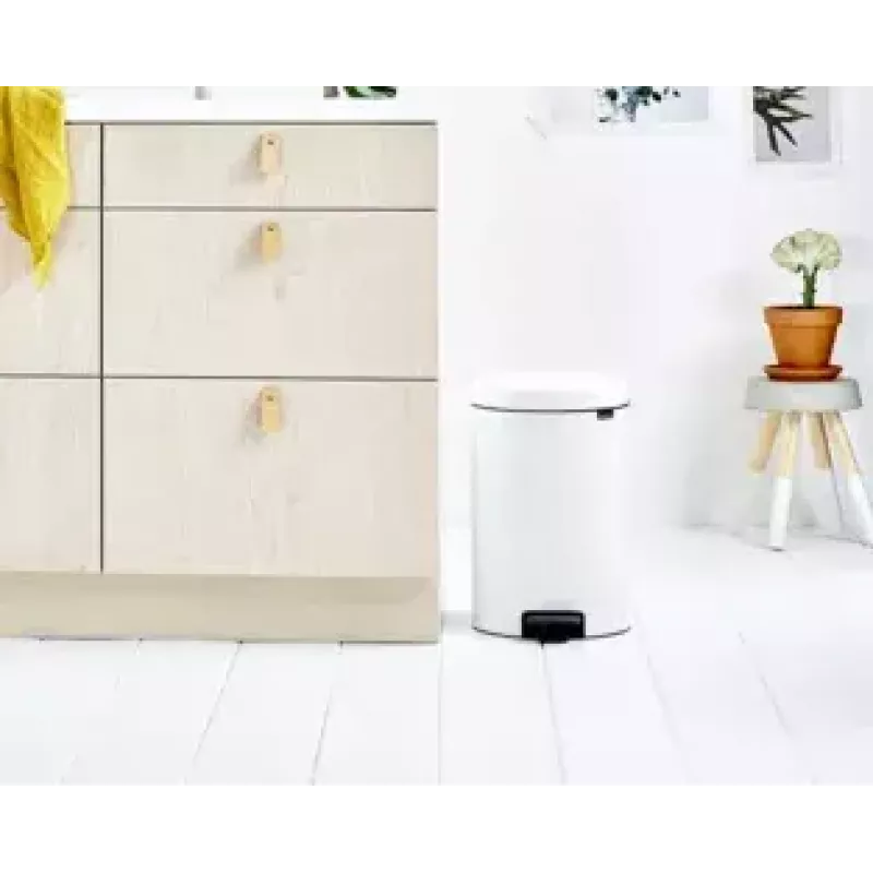 Šiukšliadėžė Brabantia 111846 20L balta apvali