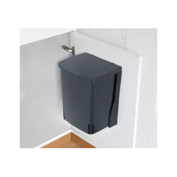 Brabantia 395246 įmontuojama šiukšlių dėžė, 10 L, juoda
