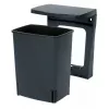 Brabantia 395246 įmontuojama šiukšlių dėžė, 10 L, juoda