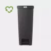 Brabantia šiukšlių dėžė 40L kampinė pilka 800023