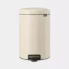 Brabantia NewIcon 20 L apvali smėlio spalvos šiukšliadėžė
