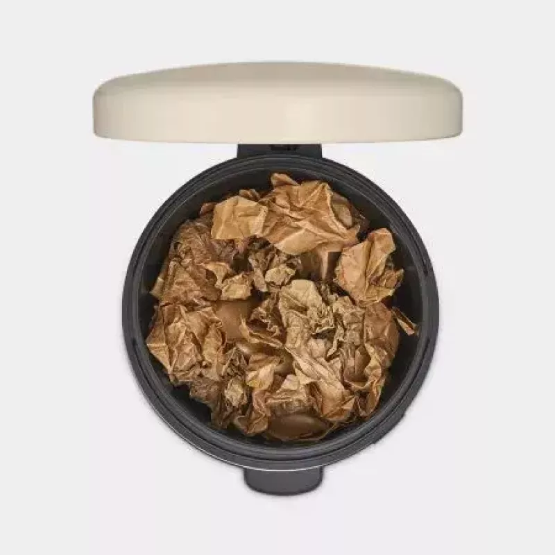 Brabantia NewIcon 20 L apvali smėlio spalvos šiukšliadėžė