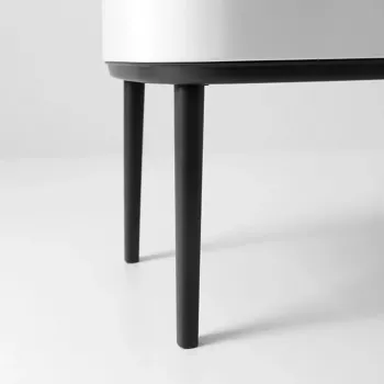 Šiukšlių dėžė Brabantia 313547 34 L stačiakampė plastikinė balta