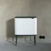 Šiukšlių dėžė Brabantia 313547 34 L stačiakampė plastikinė balta
