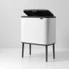 Šiukšlių dėžė Brabantia 313547 34 L stačiakampė plastikinė balta