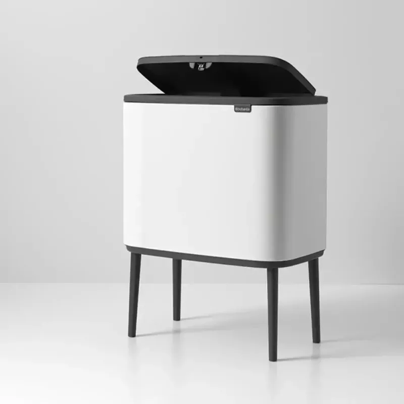 Šiukšlių dėžė Brabantia 313547 34 L stačiakampė plastikinė balta