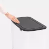 Šiukšlių dėžė Brabantia 313547 34 L stačiakampė plastikinė balta