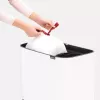 Šiukšlių dėžė Brabantia 313547 34 L stačiakampė plastikinė balta