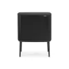Šiukšliadėžė Brabantia 316067 33L stačiakampė nerūdijančio plieno juoda