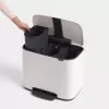 Brabantia 121005 stačiakampis šiukšlių konteineris, plotis 540 mm, gylis 363 mm, aukštis 440 mm