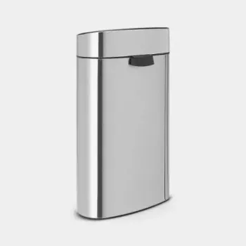 Brabantia Touch Bin Oval Steel 100680 dviejų skyrių šiukšliadėžė 23+10 l