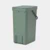 Brabantia 129827 16L stačiakampė plastikinė šiukšliadėžė žalia