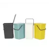 Šiukšliadėžė Brabantia 109966 16L stačiakampė pilka