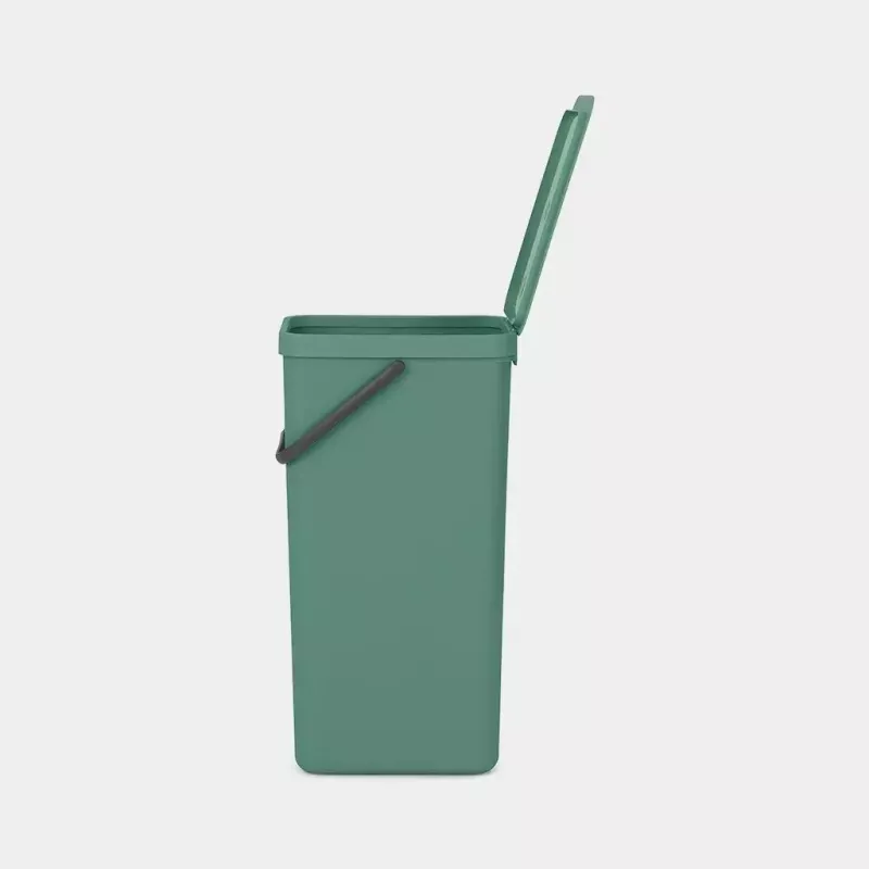 Brabantia Sort & Go 40 L stačiakampė žalia šiukšliadėžė rūšiavimui