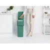 Brabantia Sort & Go 40 L stačiakampė žalia šiukšliadėžė rūšiavimui
