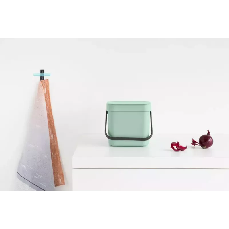 Šiukšlių dėžė Brabantia Sort & Go 3 L žalia