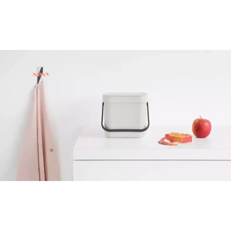 Brabantia Sort & Go 6 L pilka šiukšliadėžė 200x245x181 mm