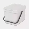 Brabantia Sort & Go 6 L pilka šiukšliadėžė 200x245x181 mm