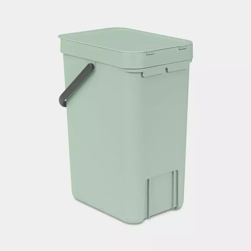 Šiukšlių dėžė BRABANTIA Sort & Go 12 L 1 krepšelis Žalia 200×249×351 mm