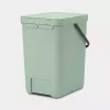 Brabantia Sort & Go 25 L žalias šiukšlių konteineris 265x340x400 mm