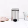Šiukšlių kibiras Brabantia newIcon Round Brushed steel