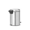 Šiukšlių kibiras Brabantia newIcon Round Brushed steel