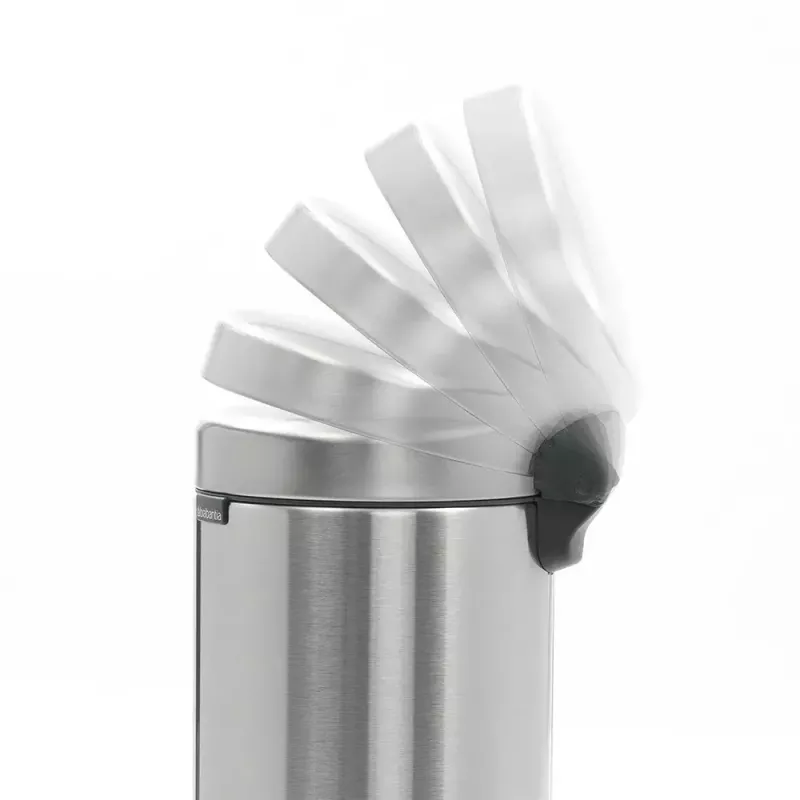 Šiukšlių kibiras Brabantia newIcon Round Brushed steel