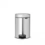 Šiukšlių kibiras Brabantia newIcon Round Brushed steel