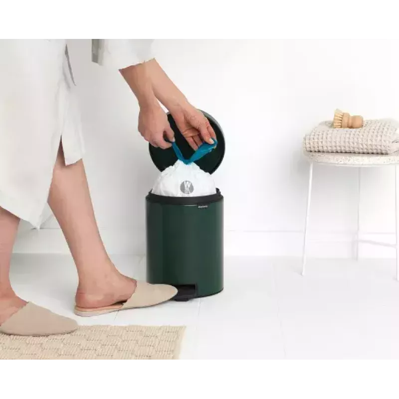Šiukšlių dėžė su pedalu Brabantia Newicon 3L Žalia