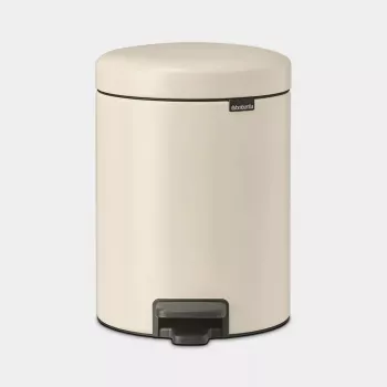 Brabantia NewIcon 5 L apvali šiukšliadėžė smėlio spalvos