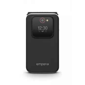 Emporia JOY 7.11 cm (2.8 colio) 113 g Juoda Įėjimo lygio telefonas