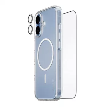 PanzerGlass CARE 3-in-1 Flagship Explorer Bundle iPhone 17 apsauginis rinkinys nuo įbrėžimų ir smūgių