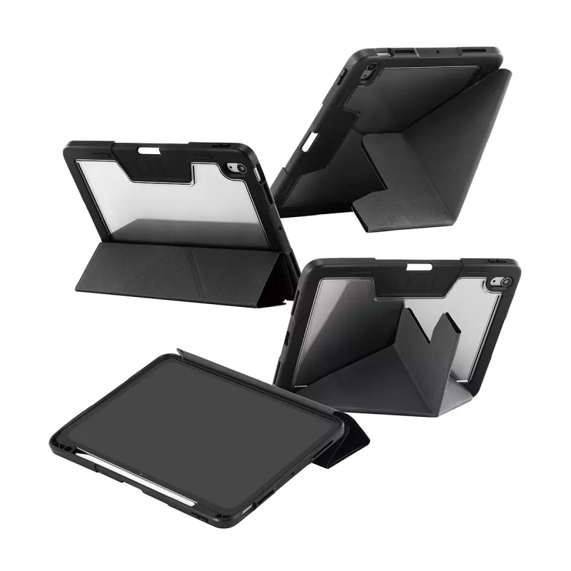 Apsauginis dėklas planšetei PanzerGlass TPU Essential Case CR76640 Juodas, skirtas iPad Air