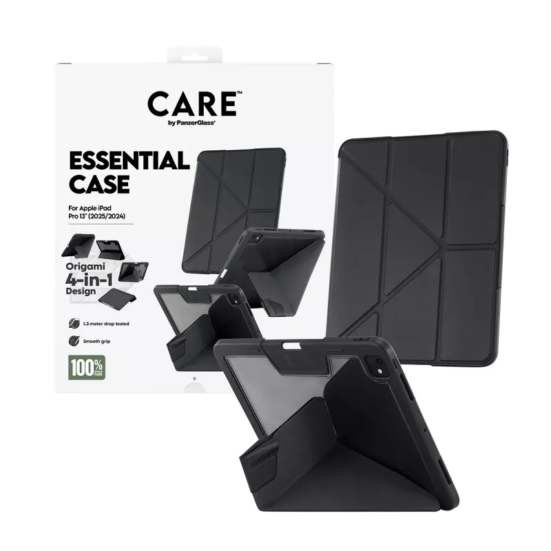 Apsauginis TPU dėklas PanzerGlass, skirtas iPad Pro 13 (2024–2025) — juodas