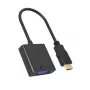 Adapteris HDMI į VGA icybox IB-AC502a — HDMI A (vyriškas) į VGA (moteriškas)