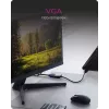 Adapteris HDMI į VGA icybox IB-AC502a — HDMI A (vyriškas) į VGA (moteriškas)