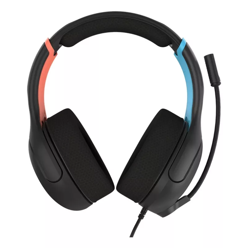 Ausinės Turtle Beach Airlite Fit anglies juodos spalvos, laidinės žaidimams, flip-to-mute mikrofonas, uždengiančios ausis