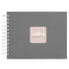 Hama 00009836 fotoalbumas pilkas 50 lapų 10x15 spiralinis įrišimas