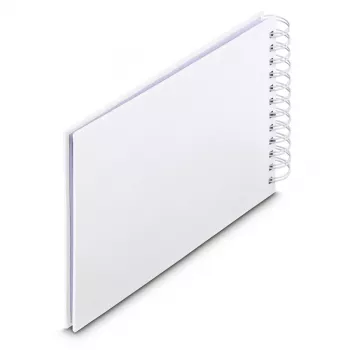 Hama 00009842 fotoalbumas Baltas 50 lapų 10x15 cm spiralinis įrišimas