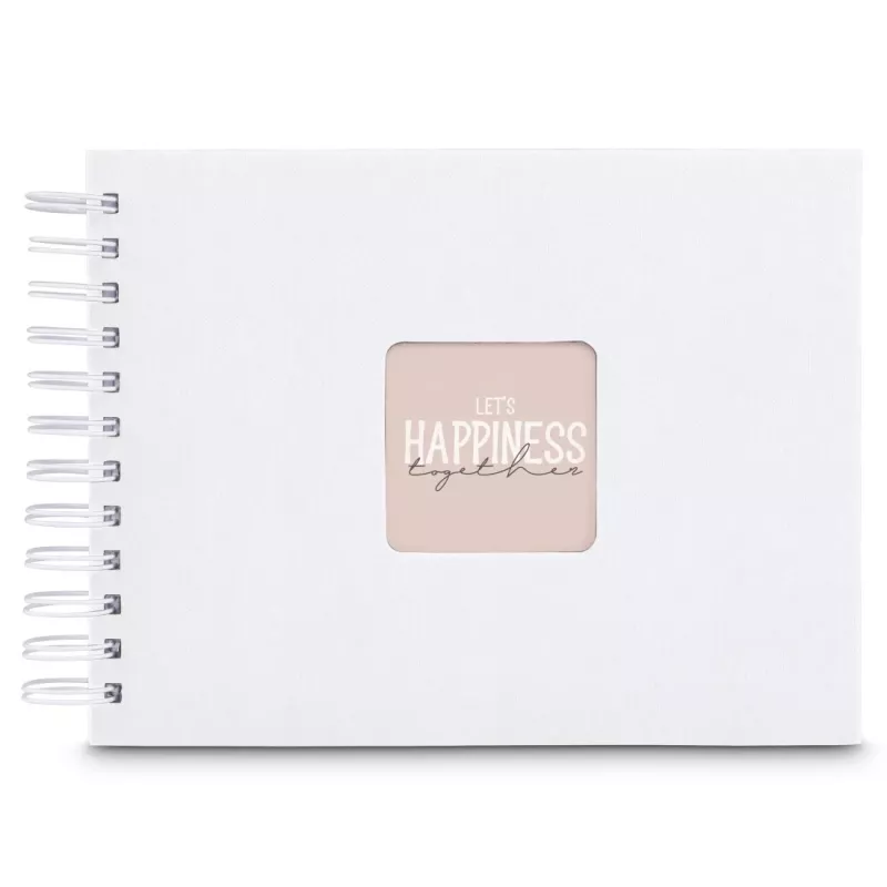 Hama 00009842 fotoalbumas Baltas 50 lapų 10x15 cm spiralinis įrišimas