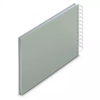 Hama 00009866 fotoalbumas žalias 50 lapų spiralinis įrišimas