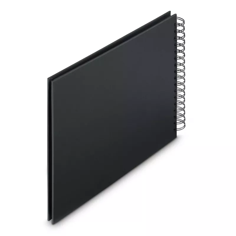 Hama 00009834 nuotraukų albumas juodas 100 lapų 10x15 spiralinis įrišimas