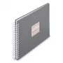Hama 00009837 fotoalbumas pilka 50 lapų 10x15 spiralinis įrišimas