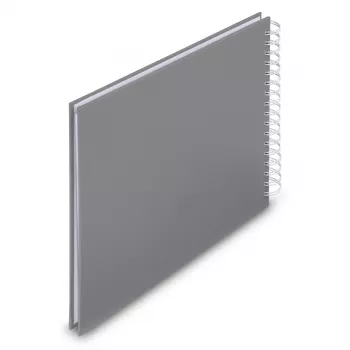 Hama 00009837 fotoalbumas pilka 50 lapų 10x15 spiralinis įrišimas