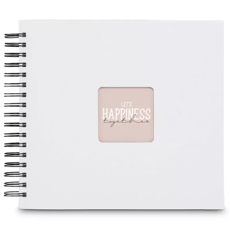 Hama 00009846 nuotraukų albumas Baltas 100 lapų 10x15 spiralinis įrišimas