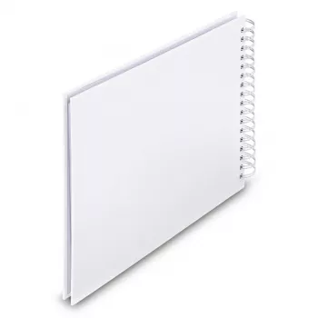 Hama 00009843 fotoalbumas baltas 50 lapų 10x15 spiralinis įrišimas