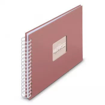 Hama 00009855 fotoatlasas Terracotta 50 lapų 10x15 spiralinis įrišimas