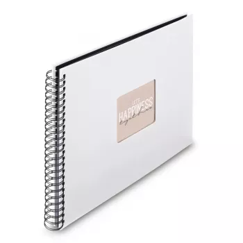 Hama 00009847 fotoalbumas Baltas 300 lapų 10x15 spiralinis įrišimas