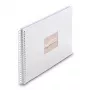 Hama Fine Art White nuotraukų albumas 300 lapų 10x15 cm spiralinis įrišimas