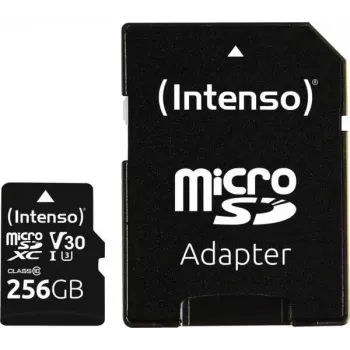 Intenso 3433492 256GB MicroSDXC UHS-I atminties kortelė